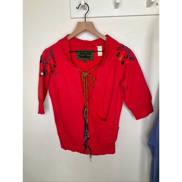 Miss Sixty Embroidered Y2K Top - Picture 1 of 5